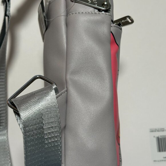 NEW Disney Dumbo Sling Messenger Crossbody Bag, gray multicolors - Picture 5 of 6